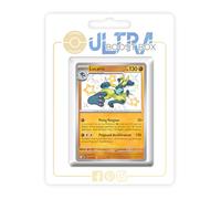 Lucario 174/091 Chromatique Secrète - Myboost X Écarlate et Violet 4.5 - Destinées de Paldea Coffret de 10 Cartes Pokémon Françaises