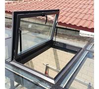Lucarne encastrée avec poignée push-pull pour installation intérieure et extérieure