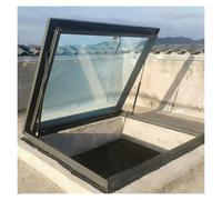 Lucarnes de toit robustes avec tiges et poignées hydrauliques, trappe de toit imperméable personnalisable pour grenier, sous-sol et grange