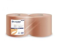 LUCART - Bobine d'essuyage chamois - x2