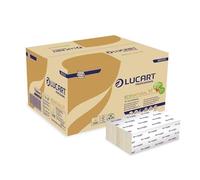 LUCART - Essuie mains pliés en M - EcoNatural 2 plis - x15