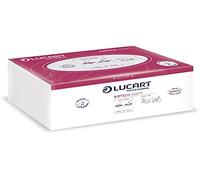 Lucart Professional, Texicell 43x77, Chiffons d'esthétique et de coiffure en Airlaid, 50 g/m², Idéal pour un usage professionnel, 100 pièces, 43x77 cm, 4 paquets