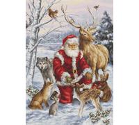 Lucas Kit point de croix S Gold - Les amis de la forêt - BU5022