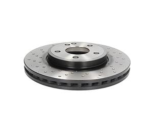 Lucas moteurs Df6262s disque de frein, Noir