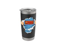 Lucas Name Superhero Gift for Boys Named Lucas Gobelet isotherme en acier inoxydable double paroi