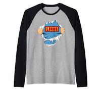 Lucas Name Superhero Gift for Boys Named Lucas Manche Raglan