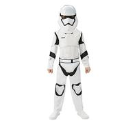 Lucas Rubies - Star Wars Officiel - Costume Stormtrooper - Taille 7-8 Ans - Déguisement Classique Enfant pour Jeunes Recrues Impériales - Combinaison et Masque - pour Hallowwen, Carnaval Halloween