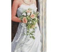 Lucas -S Kit de broderie au point de croix - La mariée, BU5023