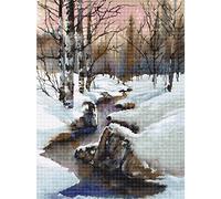 Lucas-S Set de gobelin Motif hiver 22 x 29,5 cm