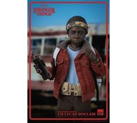Lucas Sinclair L'Étranger Things de Collection Figurine 1:6 Échelle ThreeZero