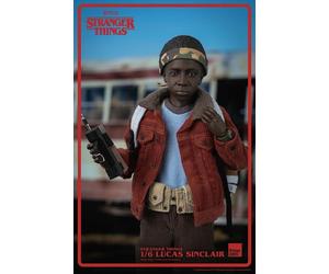 Lucas Sinclair L'Étranger Things de Collection Figurine 1:6 Échelle ThreeZero