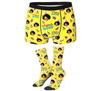 LucBuy Boxer Personnalisé avec Photo pour Homme, sous-vêtements Drôles Personnalisés avec des Textes d'image de Visage,Shorts Personnalisés Culottes Nouveauté Cadeaux Saint Valentin (A332)