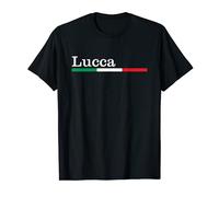 Lucca Città Italiana Bandiera Italia Maglietta T-Shirt