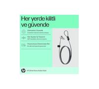 Lucchetto a combinazione HP Nano: lucchetto con cavo di sicurezza