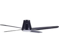 Lucci AIR Aria CTC LED Ventilateur de plafond 65 W (Ø x H) 122 cm x 20 cm noir avec éclairage, avec télécommande