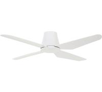 Lucci AIR Aria CTC Ventilateur de plafond 47 W (Ø x H) 122 cm x 20 cm blanc avec télécommande