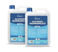 LUCCY Alcool Isopropylique 99,9% Extra Pur | Isopropanol Liquide IPA Nettoyant, Solvant et Dégraissant (2 x 2 Litres)