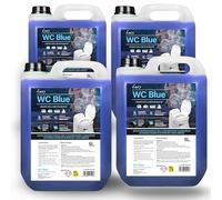 LUCCY WC Bleu 20 Litres | Liquide WC Chimique pour Eaux Noires | Additif pour Réservoir de Déchets Camping-Car, Van et Caravane | Contrôle des Odeurs et Décomposition des Déchets