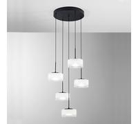 Luce Ambiente Design EMILY Suspension à 5 sources lumineuses, LED, LED-EMILY-S5,