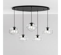 Luce Ambiente Design GALAXY Suspension à 5 sources lumineuses, E27, I-GALAXY-S5,