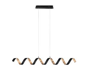 Luce Ambiente Design HELIX Suspension à 6 sources lumineuses, LED, LED-HELIX-S6 NER,