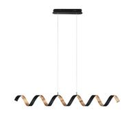 Luce Ambiente Design HELIX Suspension à 6 sources lumineuses, LED, LED-HELIX-S6C NER,