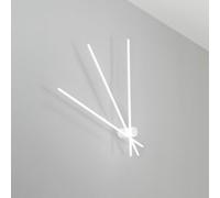Luce Ambiente Design SHANGHAI Applique murale à 3 sources lumineuses, LED, LED-SHANGHAI-PL3 BCO,