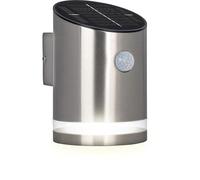 Luceco Applique murale LED solaire en acier inoxydable PIR 100LM IP44