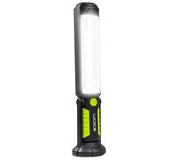 Luceco Baladeuse LED rechargeable USB 5W + Mode POWERBANK, Vert/Noir