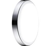 Luceco EBH22S40-01 Hublot -Ip54-15W - 1250 LM - 4000K, Plastique/Polycarbonate, 15 W, Blanc et Noir, Diametre 220mm