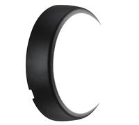 Luceco EBE5R40-01 Hublot -Ip54 - 5, 5W - 450 LM - 4000K, Plastique/Polycarbonate, 5, W, Blanc et Noir, Diametre 160mm