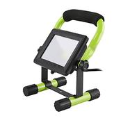 Luceco EFLDW10B50-E5 Spots de Travail, Projecteur Chantier, Aluminium, 10 W, Jaune, L