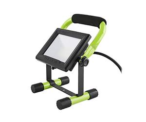 Luceco EFLDW20B50-E5 Spots de Travail, Projecteur Chantier, Aluminium, 20 W, Jaune, XL