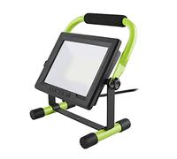 Luceco EFLDW50B50-E5 Spots de Travail, Projecteur Chantier, Aluminium, 50 W, Jaune, 3XL