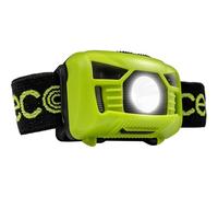Luceco Lampe Frontale Rechargeable, Torche 150 Lumen Puissante with 5 Modes d’Éclairage pour Pêche, Camping, Randonnée, Cyclisme Vert