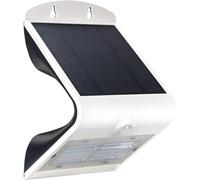 Luceco Solar LED Guardian Applique Murale avec Capteur de Mouvement PIR, 3,2 Watts, Noir