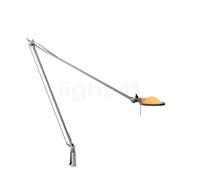 Luceplan Berenice Lampe de table réflecteur jaune/corps aluminium - avec Fixation par vis - bras 45 cm , Vente d'entrepôt, neuf, emballage d'origine