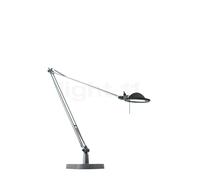 Luceplan Berenice Lampe de table réflecteur noir/corps aluminium - avec pied - bras 30 cm , Vente d'entrepôt, neuf, emballage d'origine
