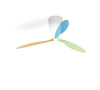 Luceplan Blow Deckenleuchte, vert / orange / bleu