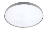 LUCEPLAN lampe murale applique ou lampe au plafond plafonnier COMPENDIUM PLATE D81P avec rosace (Aluminium, 2700K - Aluminium)