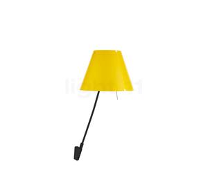 Luceplan Costanzina Applique noir/jaune canari