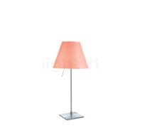 Luceplan Costanzina Lampe de table aluminium/rose mystique