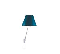 Luceplan Costanzina Parete Alu Wandleuchte, bleu marine