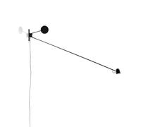 LUCEPLAN lampe murale applique COUNTERBALANCE D73N (Noir - Aluminium)