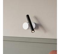 LUCEPLAN lampe murale et plafonnier DOI (Noir/Blanc, 2700K - aluminium et polycarbonate)