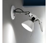 Luceplan Fortebraccio Spot Wandleuchte, E14 max. 60W, blanc