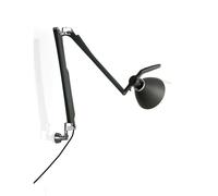 Luceplan - Fortebraccio Applique Murale Noir E27