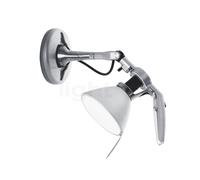 Luceplan Fortebraccio Applique Murale W1 Petit Aluminium
