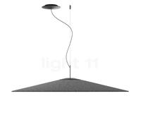 Luceplan Koine Suspension LED anthracite - ø110 cm - dimmable variateur de phase Ce luminaire comporte des modules à LED prémontés de classes énergétiques A A++, A+, A