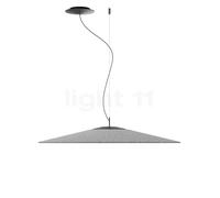 Luceplan Koine Suspension LED gris - ø86 cm - dimmable variateur de phase Ce luminaire comporte des modules à LED prémontés de classes énergétiques A A++, A+, A